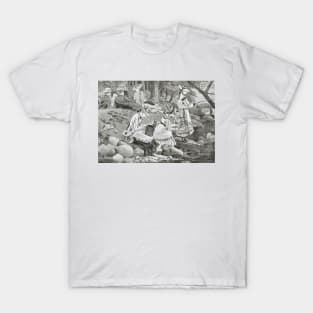 The Fishing Party by Winslow Homer T-Shirt